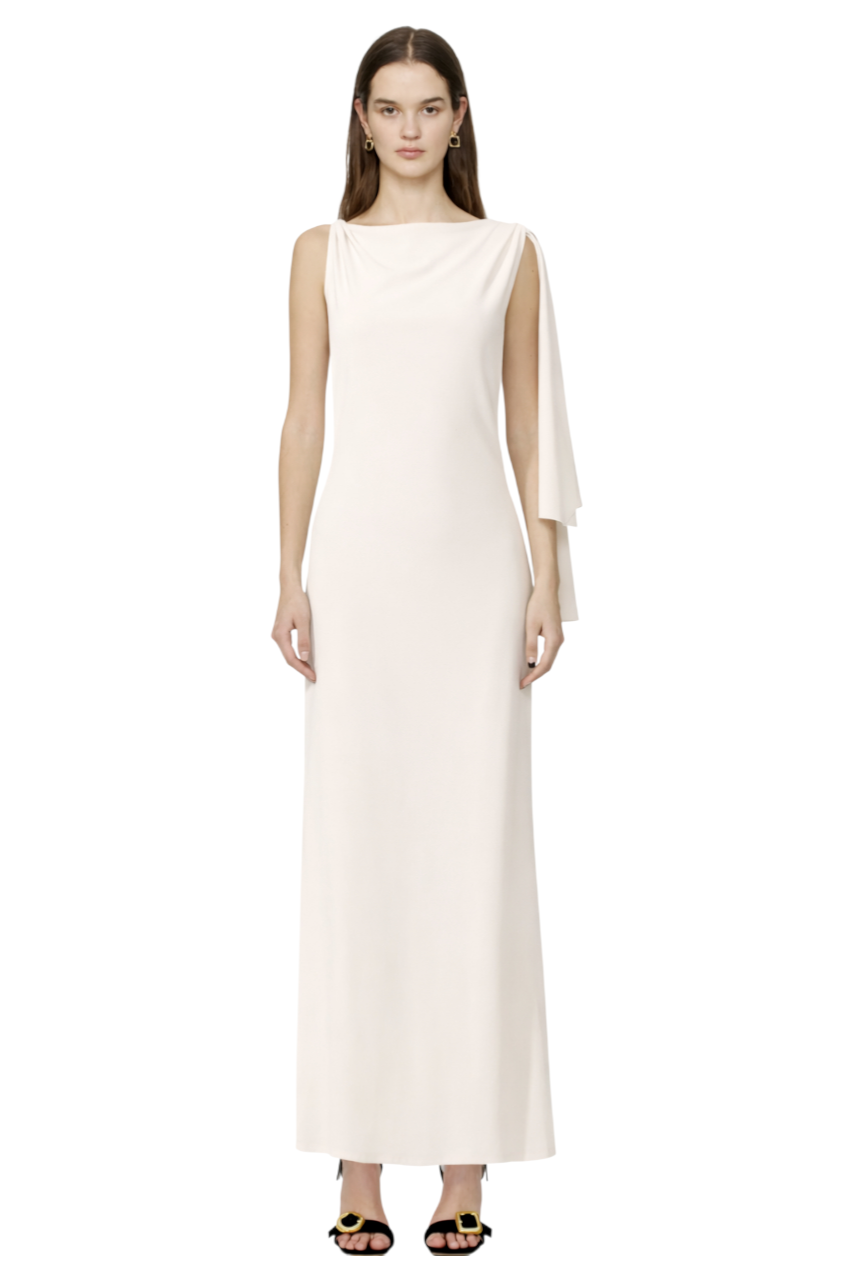 Tie Shoulder Sleeveless Maxi Dress