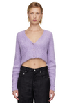 Fluffy Knit Cropped Cardigan