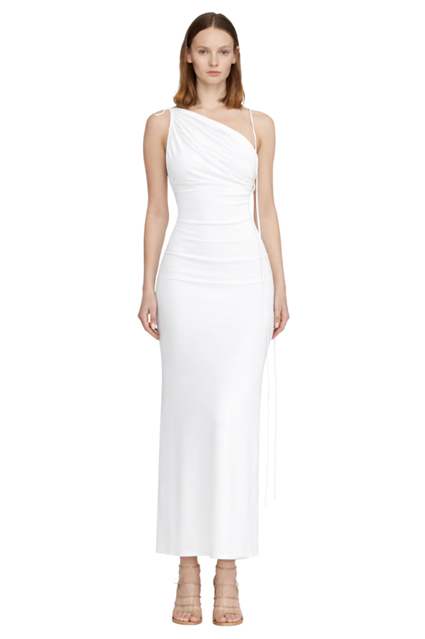 Backless Slit Sleeveless Bodycon Maxi Dress – DRED